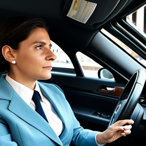 Home 17 지식생태계 내의 지식 공유 문화 - **Prompt:** A professional woman in a modest business suit, listening to a podcast about Italian art...